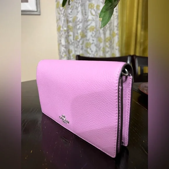 ❌SOLD❌New Coach Anna Foldover Clutch Crossbody Bag - Picture 5 of 9